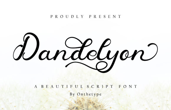 Dandelyon Font - Featured Image