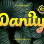 Danity Font - Featured Image