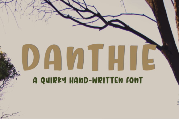 Danthie Font - Featured Image