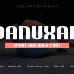Danuxar Font - Featured Image