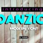 Danzio Font - Featured Image