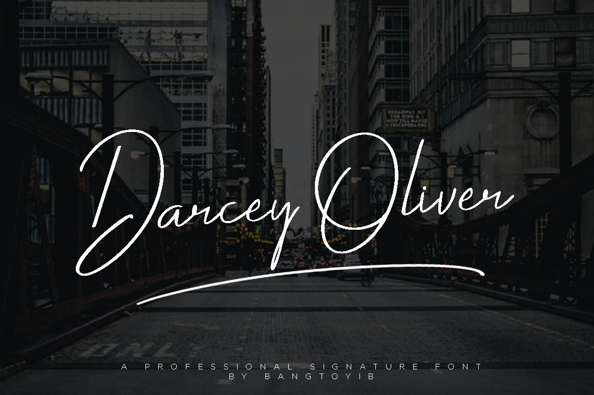 Darcey Oliver Font - Featured Image