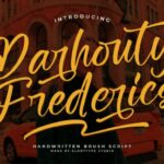 Darhouty Frederics Font - Featured Image