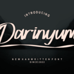 Darinyum Font - Featured Image