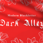 Dark Alley Font - Featured Image