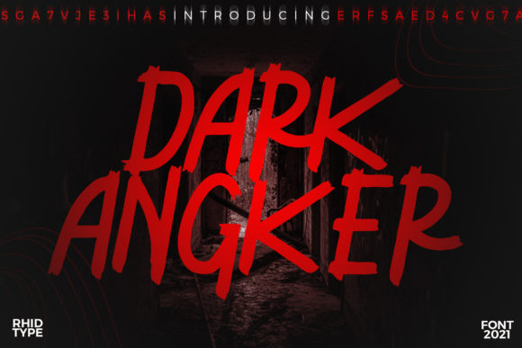 Dark Angker Font - Featured Image