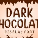 Dark Chocolate Font - Featured Image