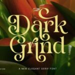 Dark Grind Font - Featured Image