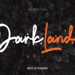 Dark Land Font - Featured Image