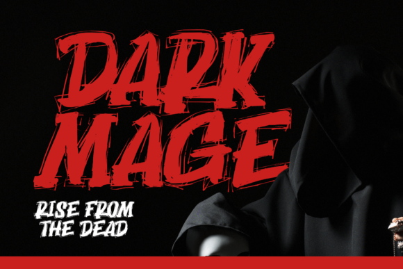 Dark Mage Font - Featured Image