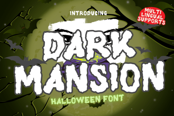 Dark Mansion Font - Featured Image