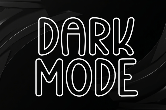 Dark Mode Font - Featured Image