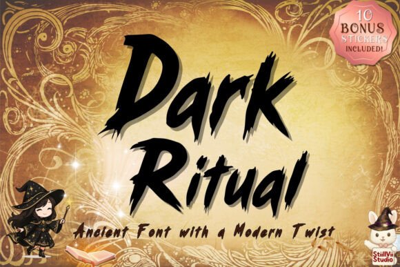 Dark Ritual Font - Featured Image