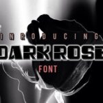 Dark Rose Font - Featured Image