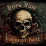 Dark Rum Font - Featured Image