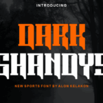 Dark Shandys Font - Featured Image
