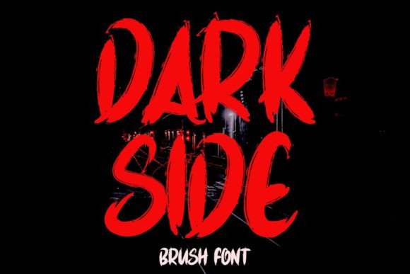 Dark Side Font - Featured Image