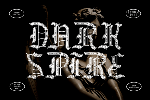 Dark Spire Font - Featured Image
