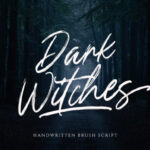 Dark Witches Font - Featured Image