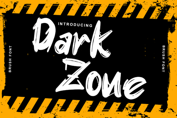 Dark Zone Font - Featured Image