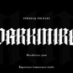 Darkmire Font - Featured Image