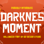 Darknes Moment Font - Featured Image