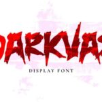 Darkvas Font - Featured Image