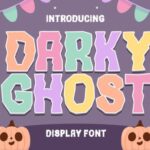 Darky Ghost Font - Featured Image