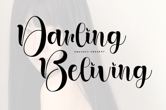 Darling Beliving Font - Featured Image