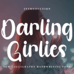 Darling Girlies Font - Featured Image