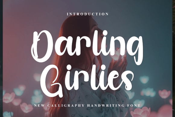 Darling Girlies Font - Featured Image