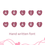 Darling Heart Font - Featured Image