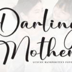 Darling Mother Font - Featured Image