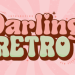 Darling Retro Font - Featured Image