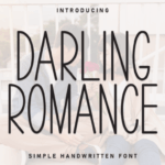 Darling Romance Font - Featured Image