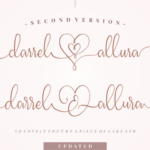 Darrel Allura Second Font - Featured Image