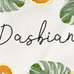 Dasbian Font - Featured Image