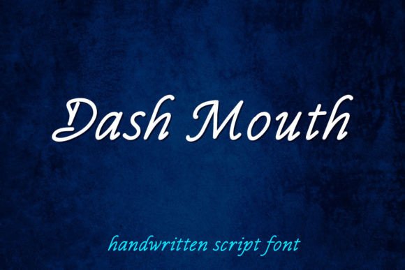Dash Mouth Font - Featured Image