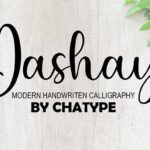 Dashay Font - Featured Image