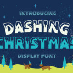 Dashing Christmas Font - Featured Image