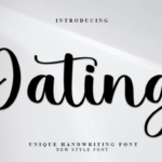 Dating Font - Featured Image