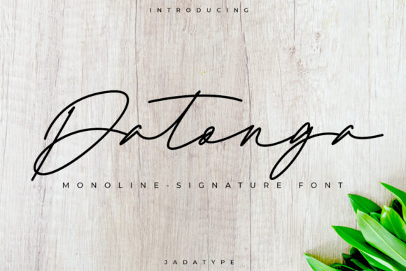 Datonga Font - Featured Image
