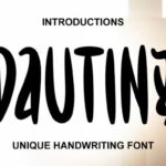 Dauting Font - Featured Image