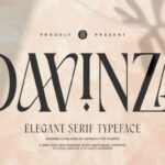 Davinza Font - Featured Image