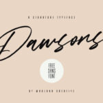 Dawsons Font - Featured Image