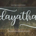 Dayatha Font - Featured Image