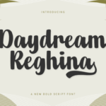 Daydream Reghina Font - Featured Image