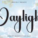 Daylight Font - Featured Image