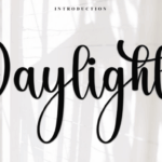 Daylight Font - Featured Image