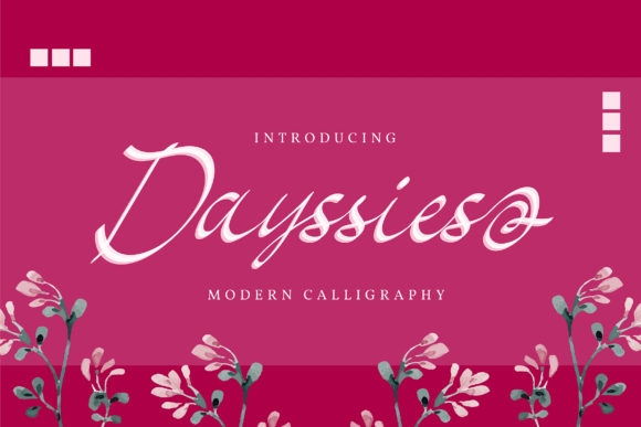 Dayssies Font - Featured Image